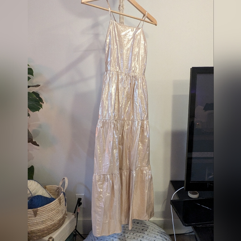 Tiered midi dress